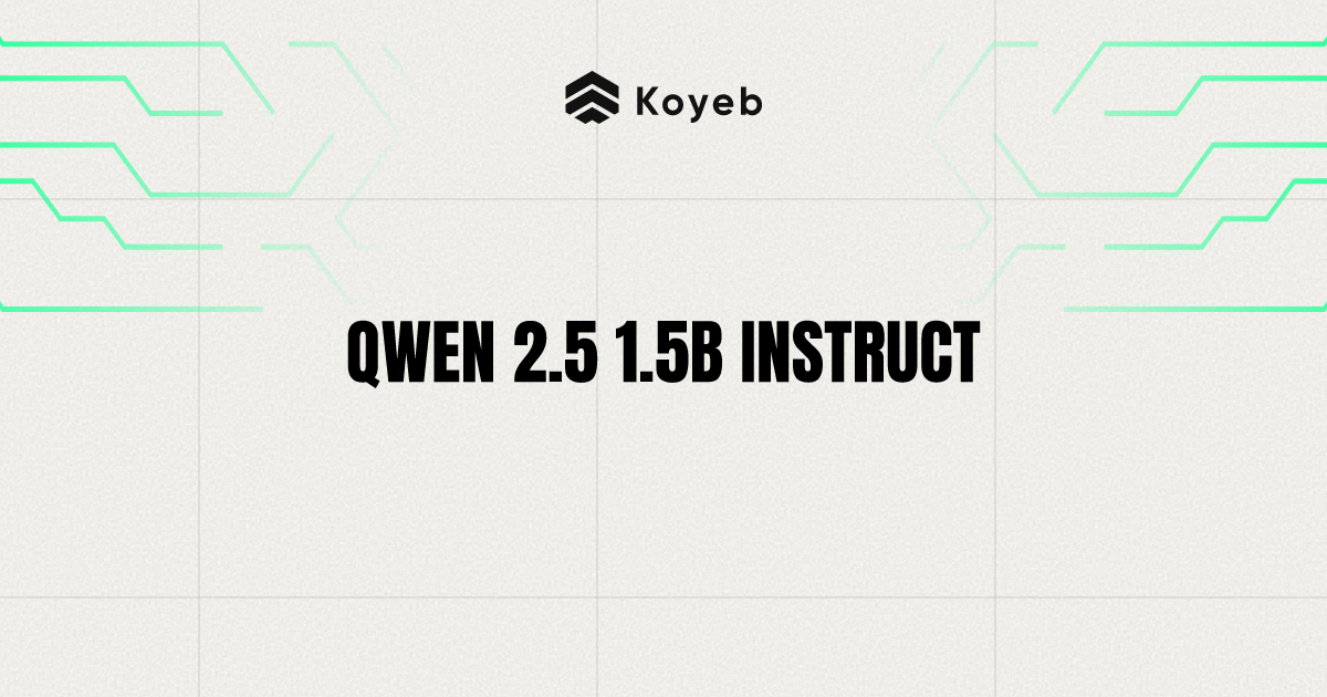 Qwen 2.5 1.5B Instruct