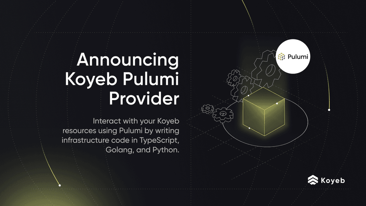 Announcing Koyeb Pulumi Provider