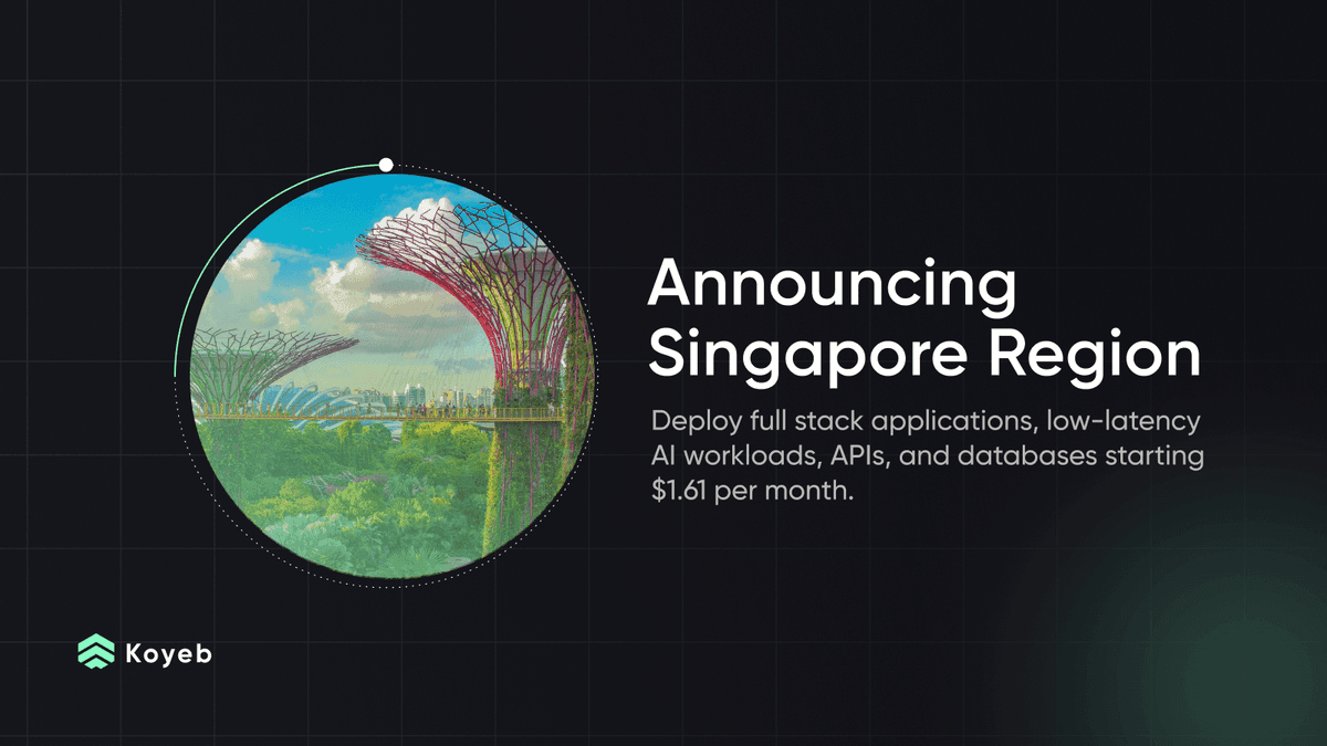 Deploy Apps and Containers in Singapore on High-Performance Infrastructure GA