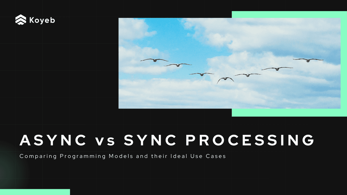 Introduction to Synchronous and Asynchronous Processing