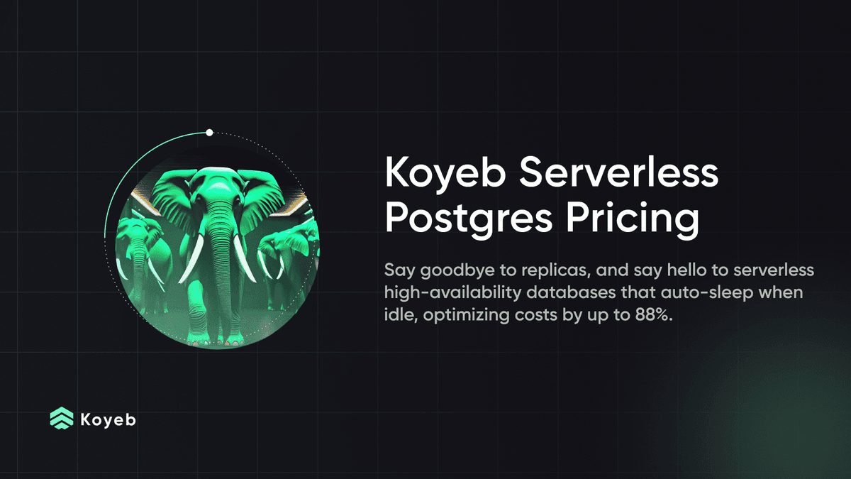 Koyeb Serverless Postgres Pricing