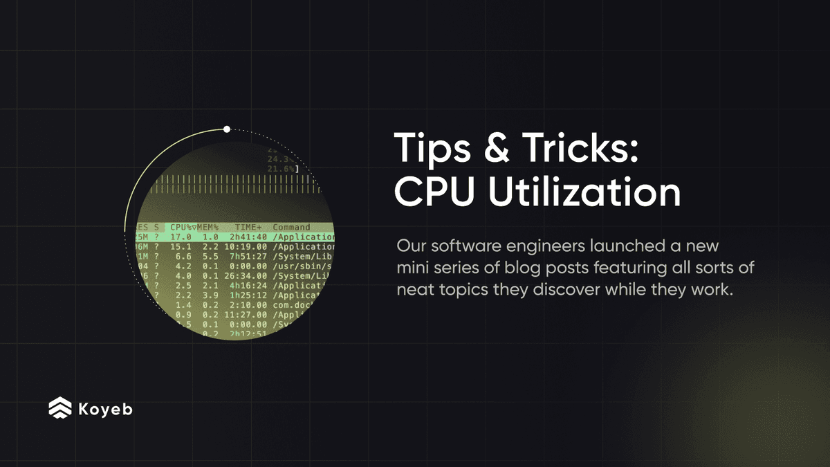 A Software Engineer's Tips and Tricks #3: CPU Utilization Is Not Always What It Seems