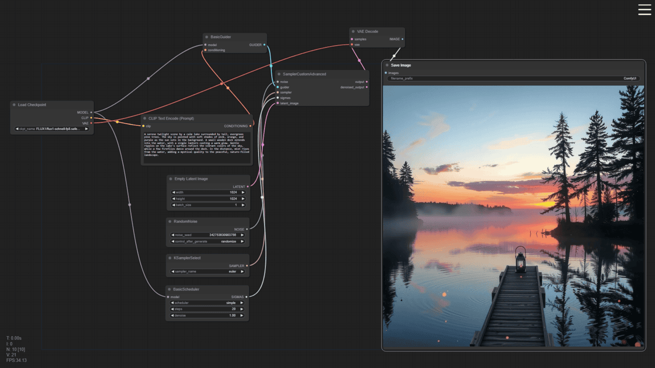 ComfyUI run Koyeb workflow